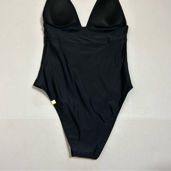 Summersalt The Halter Plunge Swimsuit Black Size 4 - Picture 6 of 7